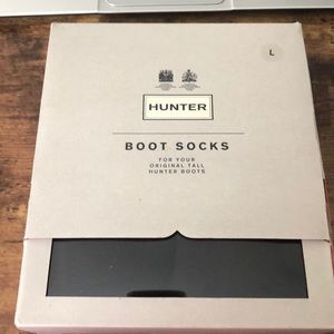 Hunter Boot socks L Large original tall